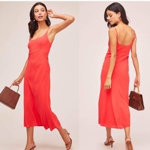 ASTR the label joan sleeveless aline midi, small